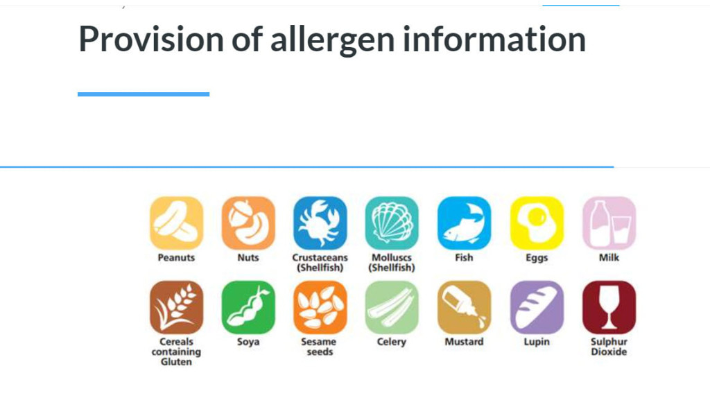 Food allergy awareness training course - screenshot 1
